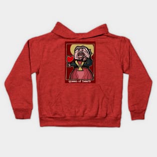 Queen of Hearts Kids Hoodie